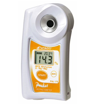 ATAGO(愛拓)PAL-17S 高果糖玉米糖漿濃度計(HFCS-55)